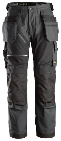 Snickers Workwear RuffWork Canvas+ Arbetsbyxor+ med hölsterfickor