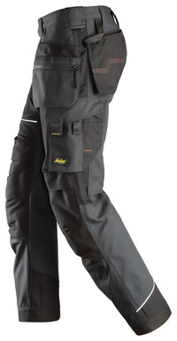 Snickers Workwear RuffWork Canvas+ Arbetsbyxor+ med hölsterfickor