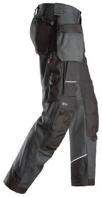 Snickers Workwear RuffWork Canvas+ Arbetsbyxor+ med hölsterfickor