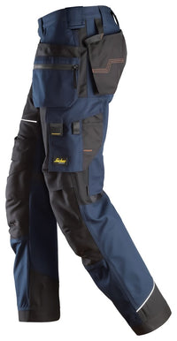 Snickers Workwear RuffWork Canvas+ Arbetsbyxor+ med hölsterfickor