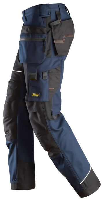 Snickers Workwear RuffWork Canvas+ Arbetsbyxor+ med hölsterfickor