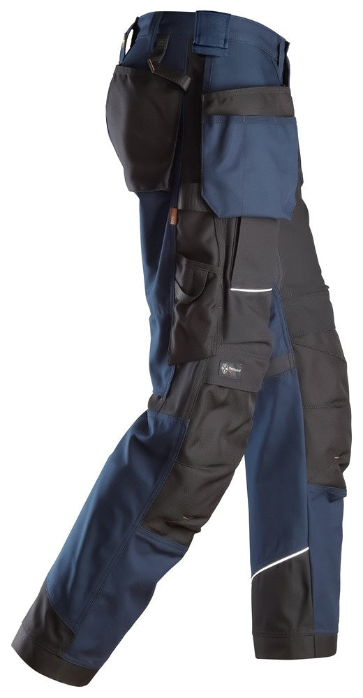 Snickers Workwear RuffWork Canvas+ Arbetsbyxor+ med hölsterfickor