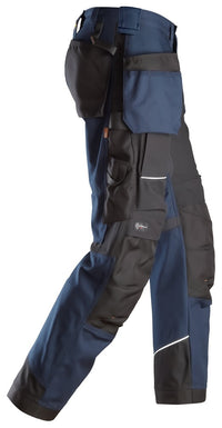 Snickers Workwear RuffWork Canvas+ Arbetsbyxor+ med hölsterfickor