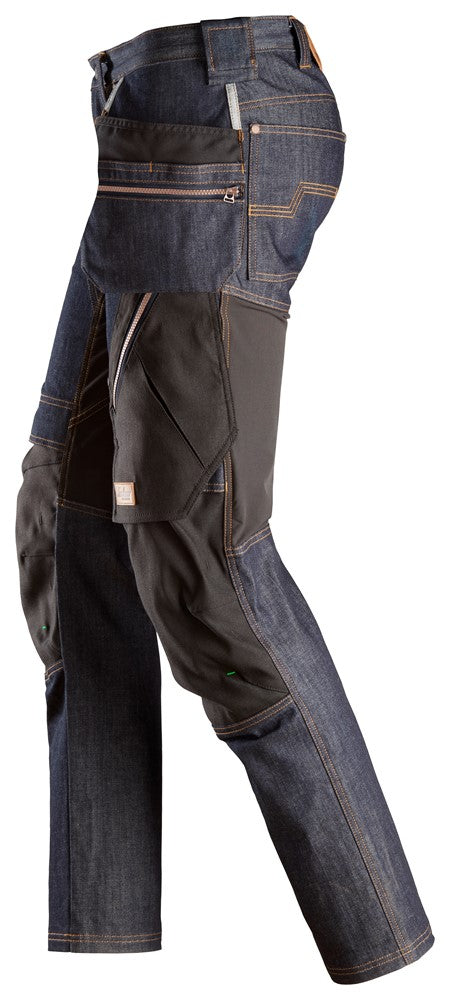 FlexiWork, Denim Arbetsbyxor+ med hölsterfickor