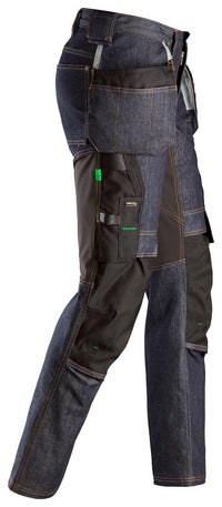 FlexiWork, Denim Arbetsbyxor+ med hölsterfickor