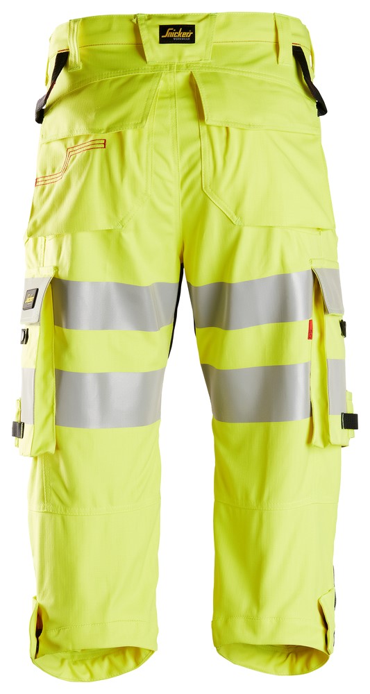 Snickers Workwear ProtecWork, Piratbyxor varsel, kl 2