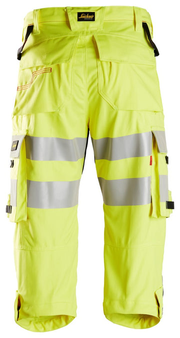 Snickers Workwear ProtecWork, Piratbyxor varsel, kl 2