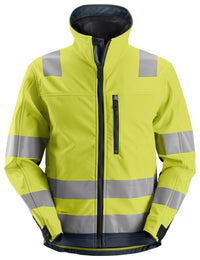 AllroundWork varseljacka i softshell, varselklass 3