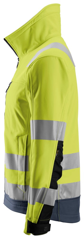 AllroundWork varseljacka i softshell, varselklass 3