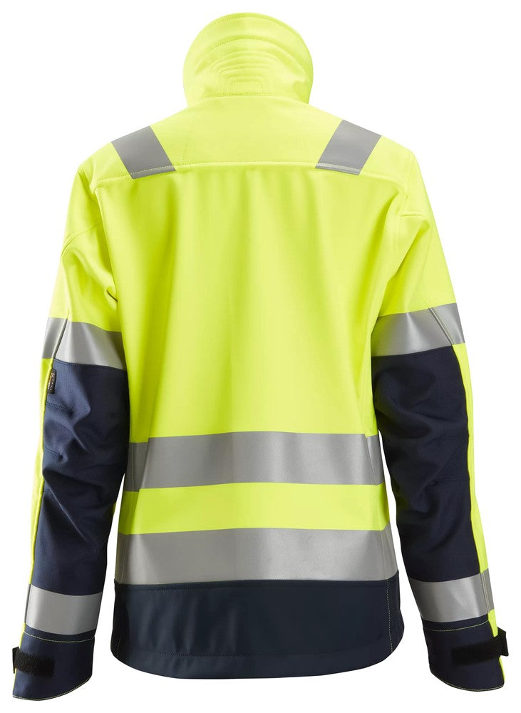 AllroundWork varseljacka i softshell, dam, varselklass 2/3