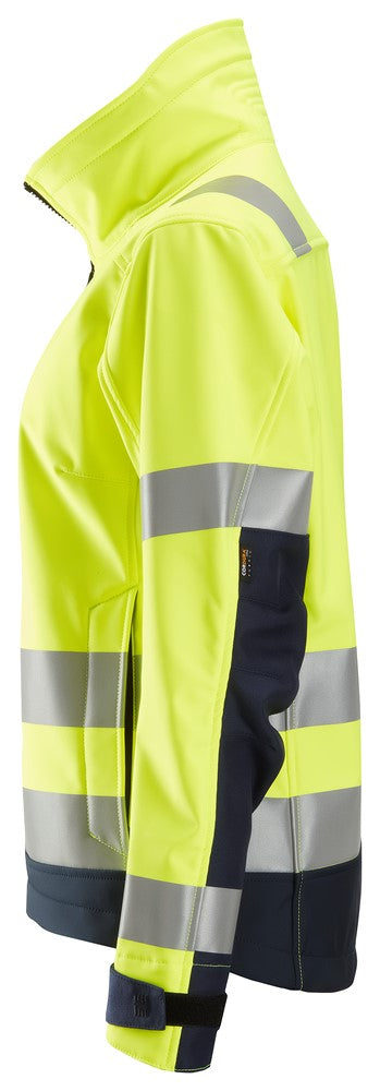 AllroundWork varseljacka i softshell, dam, varselklass 2/3