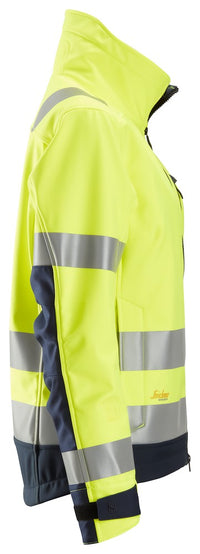 AllroundWork varseljacka i softshell, dam, varselklass 2/3