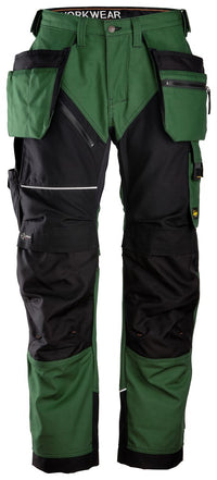 Snickers Workwear RuffWork Canvas+ Arbetsbyxor+ med hölsterfickor