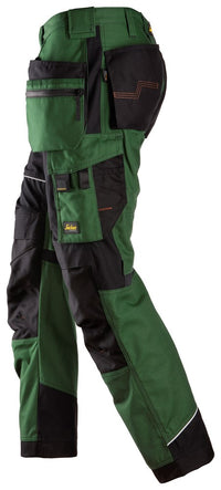 Snickers Workwear RuffWork Canvas+ Arbetsbyxor+ med hölsterfickor