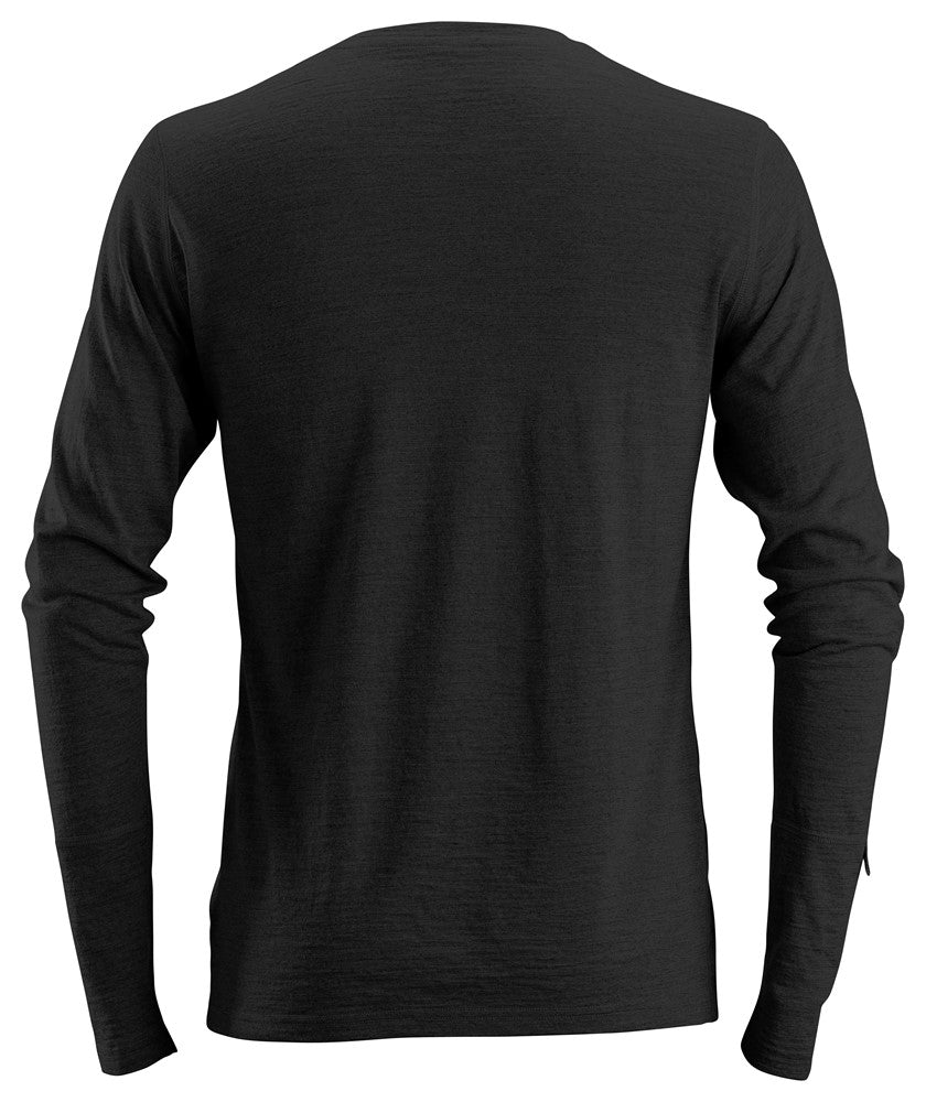Långärmad t-shirt i ull
