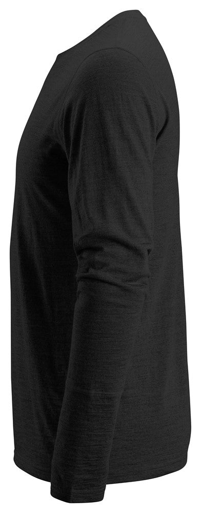 Långärmad t-shirt i ull