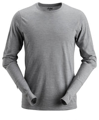 Långärmad t-shirt i ull