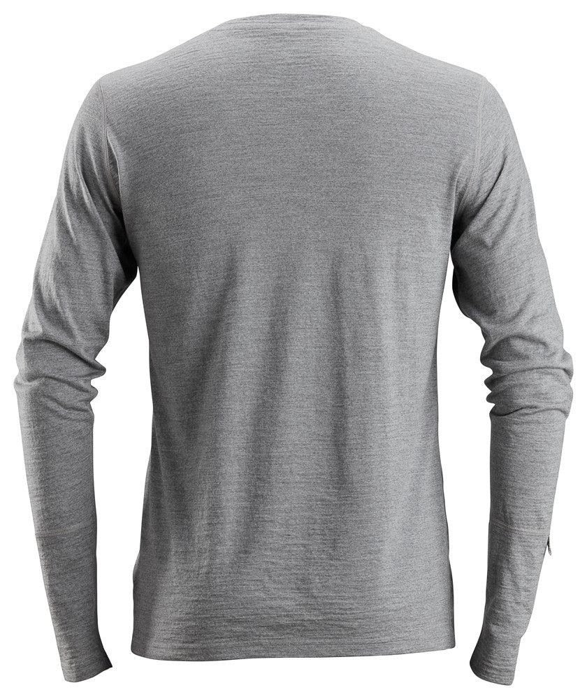 Långärmad t-shirt i ull