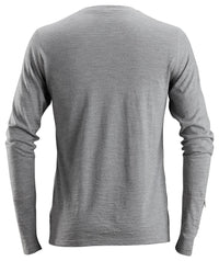Långärmad t-shirt i ull