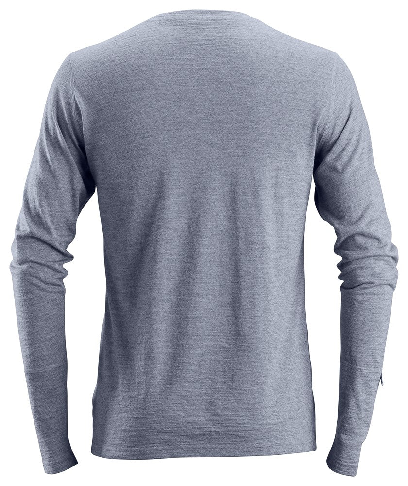 Långärmad t-shirt i ull