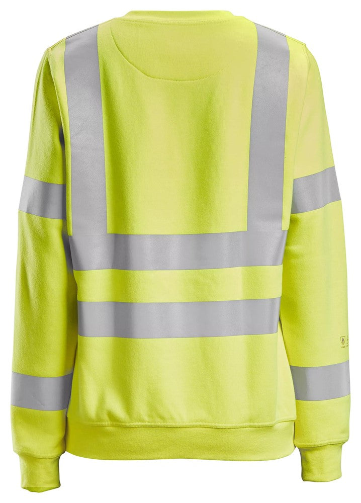 Snickers Workwear ProtecWork sweatshirt i dammodell, varsel klass 3/2