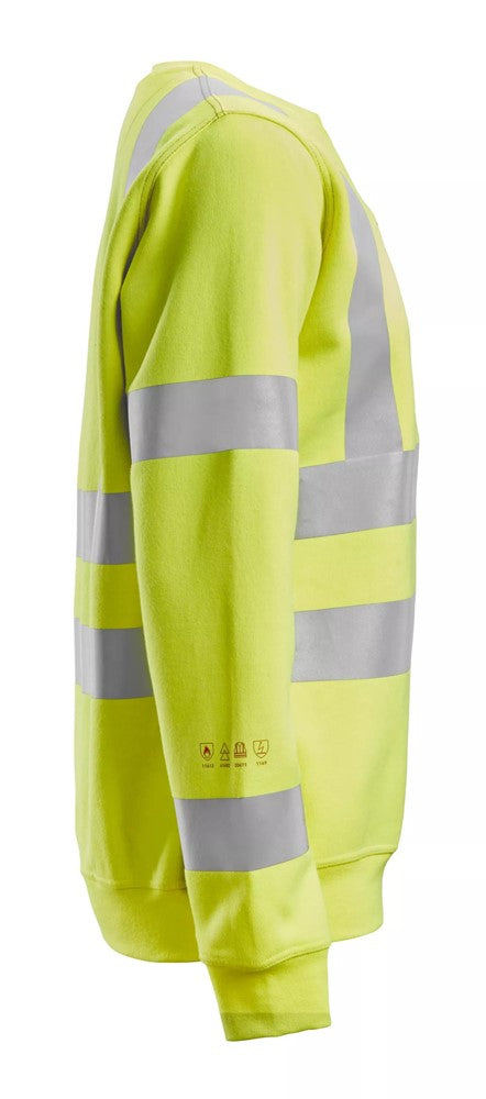 Snickers Workwear ProtecWork sweatshirt i dammodell, varsel klass 3/2