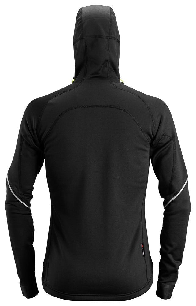 Polartec® Power Stretch® 2.0 Huvtröja i fleece med hellång dragkedja
