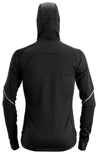 Polartec® Power Stretch® 2.0 Huvtröja i fleece med hellång dragkedja