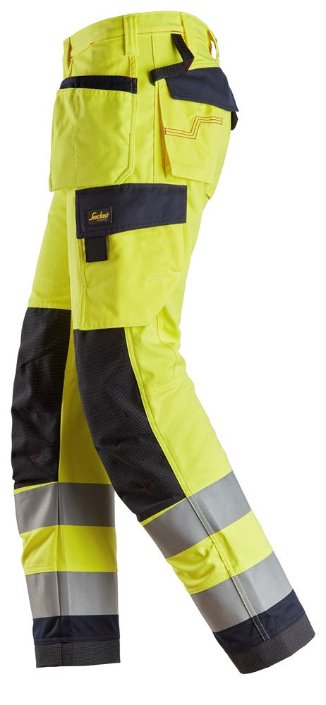Snickers Workwear ProtecWork, Varselbyxa med hölsterfickor, kl 2