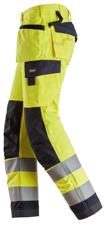 Snickers Workwear ProtecWork, Varselbyxa med hölsterfickor, kl 2