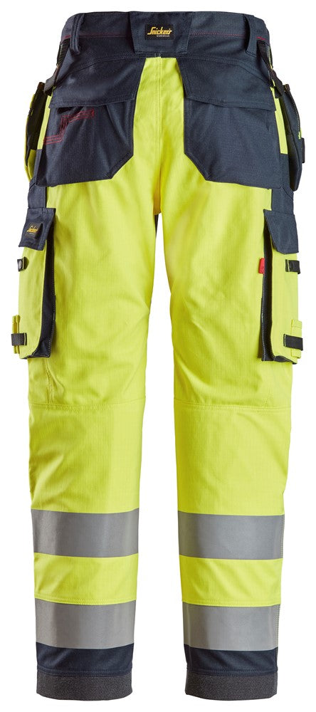 Snickers Workwear ProtecWork, Varselbyxa med hölsterfickor, kl 2