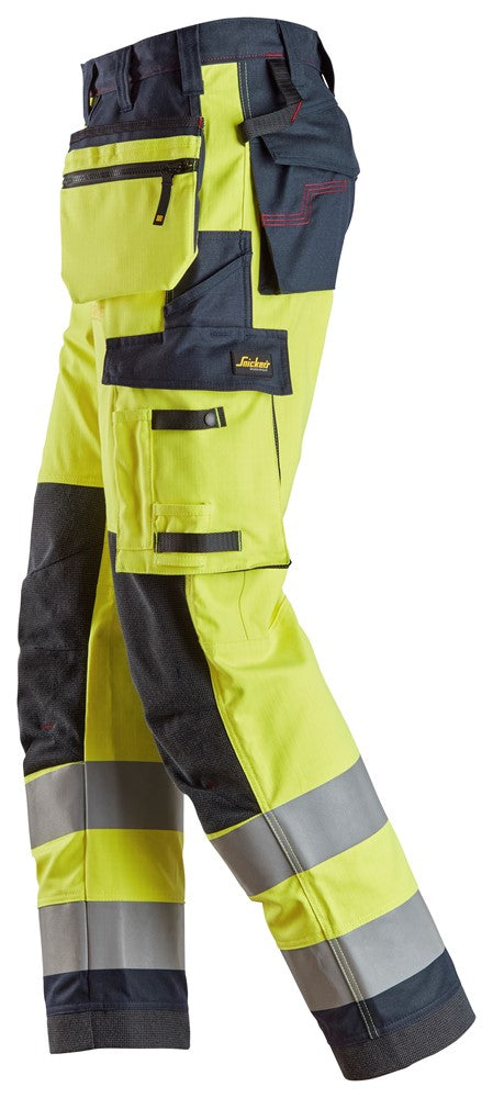 Snickers Workwear ProtecWork, Varselbyxa med hölsterfickor, kl 2