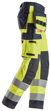 Snickers Workwear ProtecWork, Varselbyxa med hölsterfickor, kl 2