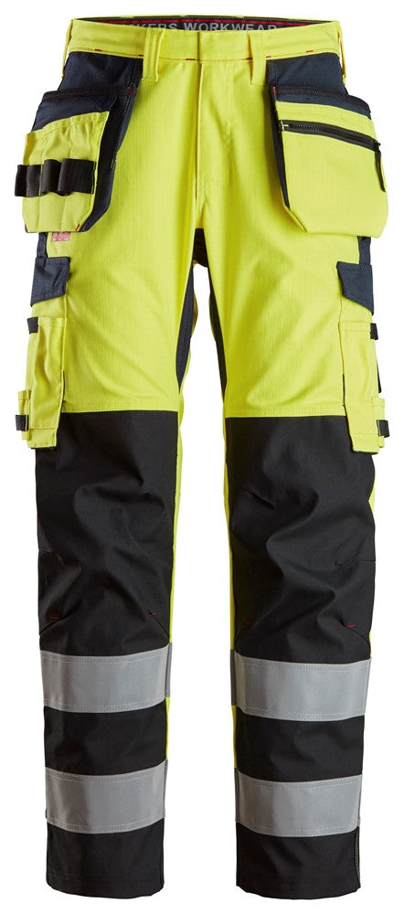 Snickers Workwear ProtecWork, Varselbyxa med hölsterfickor, kl 2
