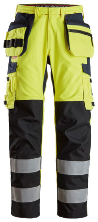 Snickers Workwear ProtecWork, Varselbyxa med hölsterfickor, kl 2