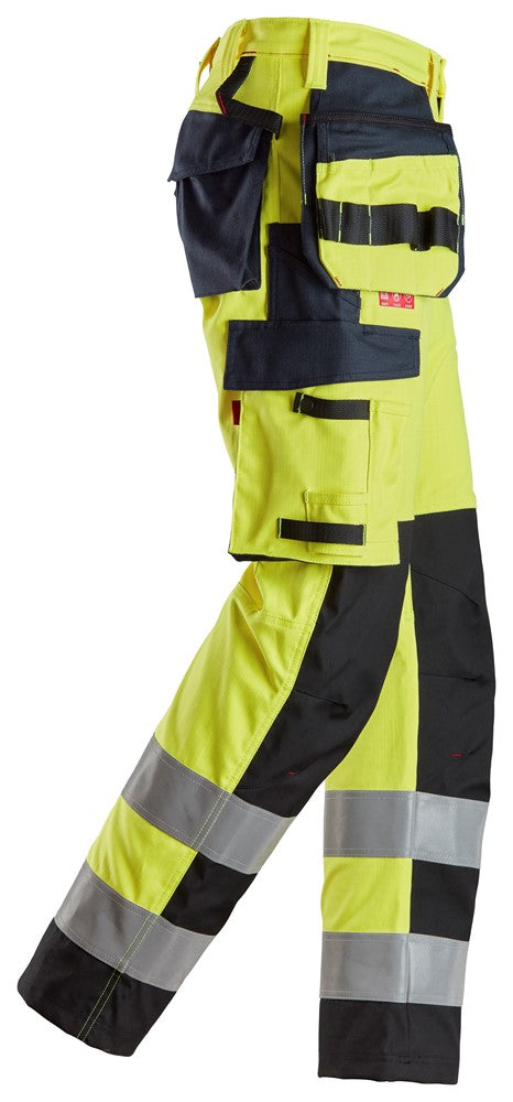 Snickers Workwear ProtecWork, Varselbyxa med hölsterfickor, kl 2