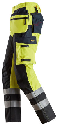 Snickers Workwear ProtecWork, Varselbyxa med hölsterfickor, kl 1