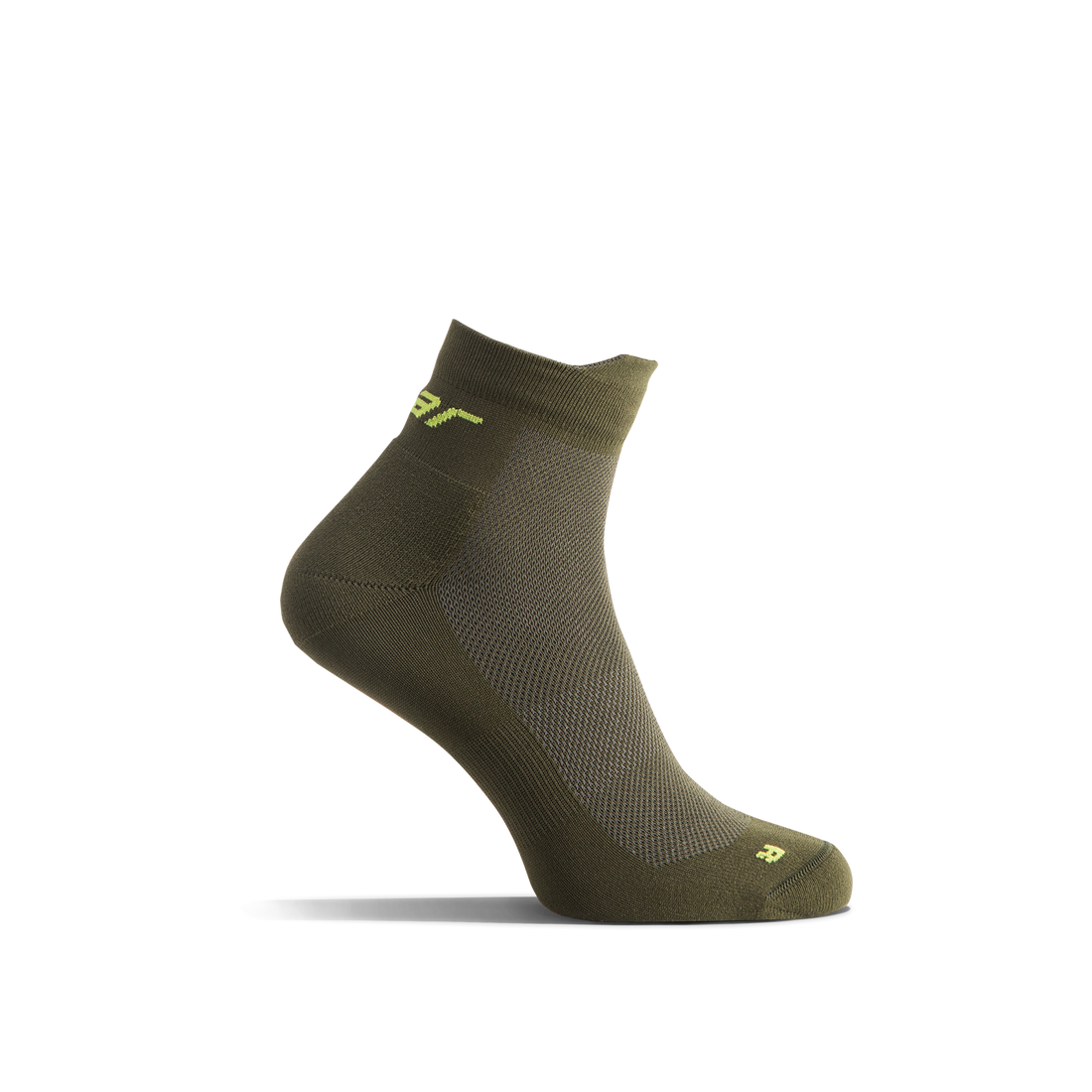 LIGHT PERFORMANCE SOCK GREEN LOW 2-PACK