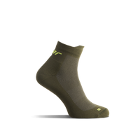 LIGHT PERFORMANCE SOCK GREEN LOW 2-PACK