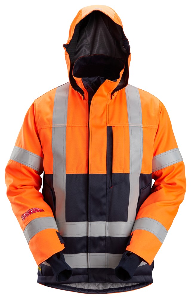 ProtecWork, Fodrad varseljacka med huva, varselklass 3