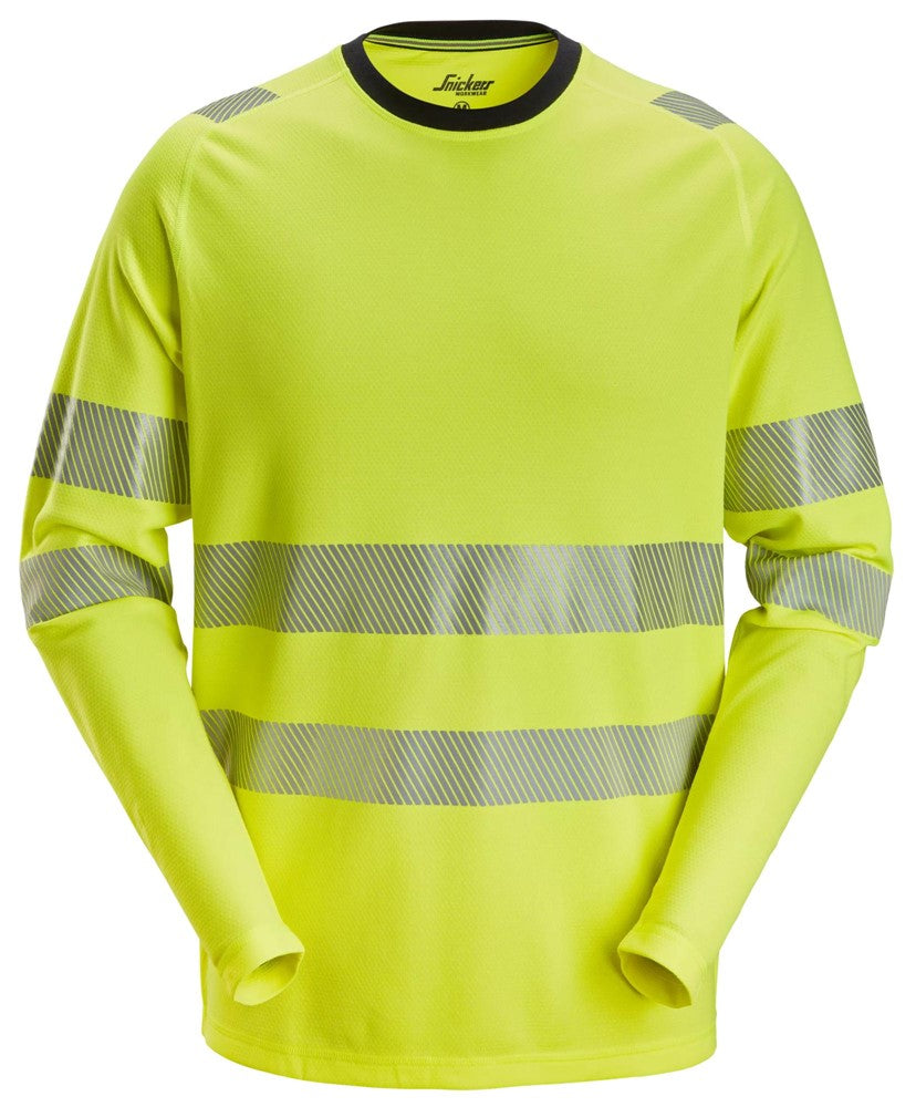 Långärmad T-shirt, varsel klass 2/3