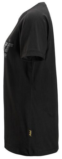 T-shirt med logo, dam