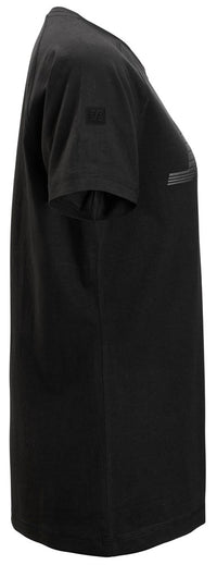T-shirt med logo, dam