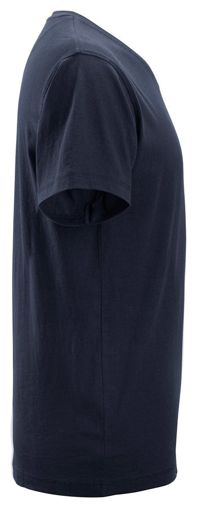 V-ringad T-shirt