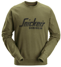 Sweatshirt med logo