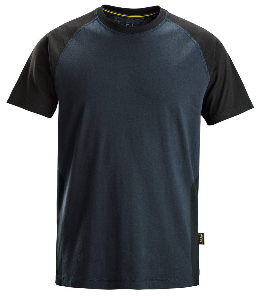 Tvåfärgad T-shirt