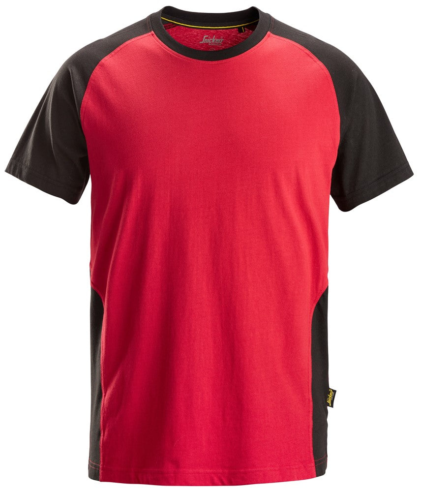 Tvåfärgad T-shirt
