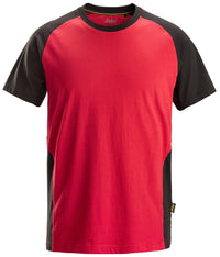 Tvåfärgad T-shirt