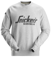 Sweatshirt med logo