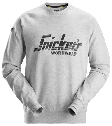 Sweatshirt med logo
